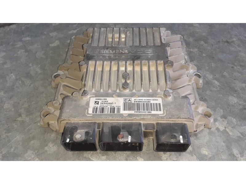 Recambio de centralita motor uce para citroen c3 referencia OEM IAM 5WS40285CT SW9660300280 HW9653451880