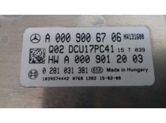 Recambio de modulo electronico para mercedes-benz clase c (w205) lim. c 220 cdi bluetec (205.004) referencia OEM IAM A0009006706 2