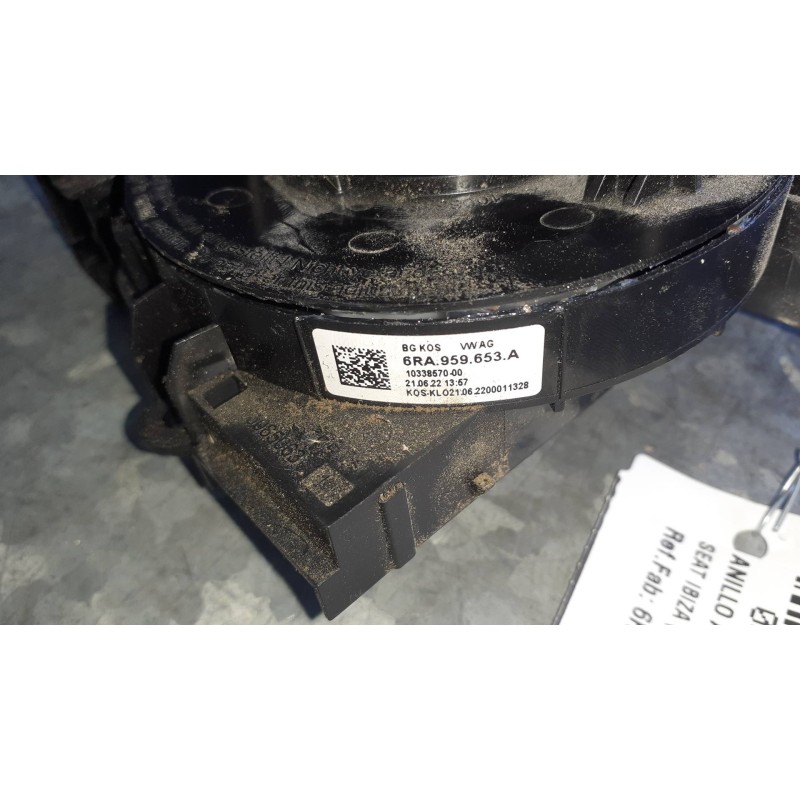 Recambio de anillo airbag para seat ibiza (kj1) referencia OEM IAM 6RA959653A   Recambio de anillo airbag para seat ibiza (kj1) referencia OEM IAM 6RA959653A