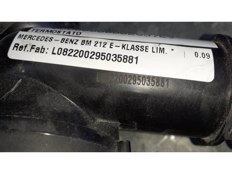 Recambio de termostato para mercedes-benz clase e (w212) lim. referencia OEM IAM L082200295035881  