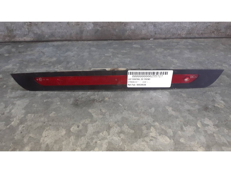 Recambio de luz central de freno para citroen c3 referencia OEM IAM 89028538 9638523480 