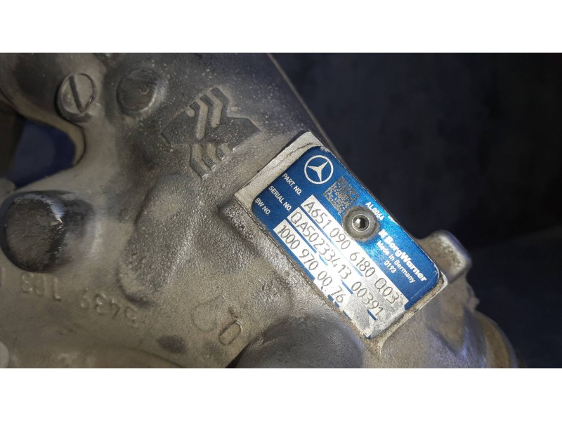 Recambio de turbocompresor para mercedes-benz clase e (w212) lim. referencia OEM IAM A6510906180Q03 QA50233413 BITURBO