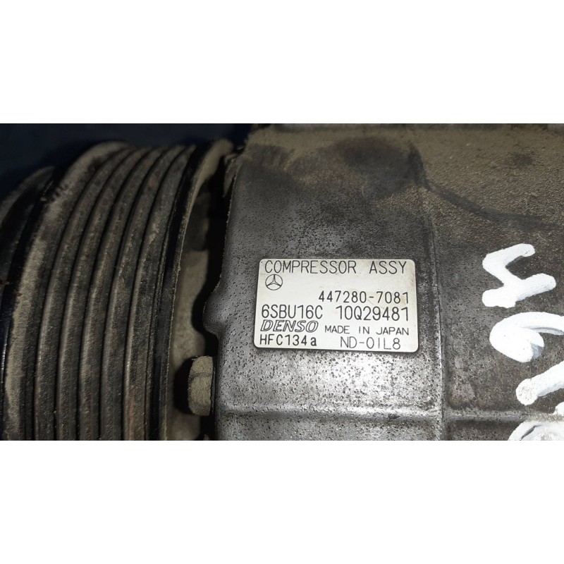 Recambio de compresor aire acondicionado para mercedes-benz clase e (w212) lim. referencia OEM IAM 4472807081 6SBU16C 10Q29481