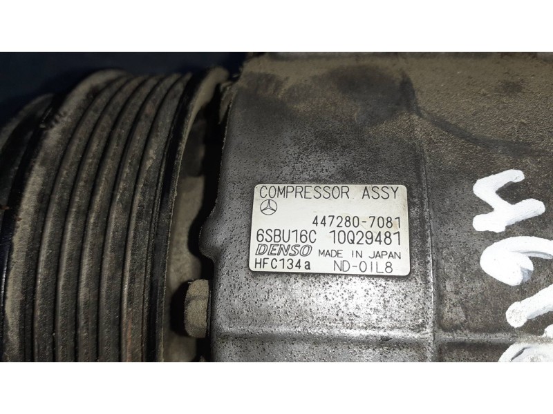 Recambio de compresor aire acondicionado para mercedes-benz clase e (w212) lim. referencia OEM IAM 4472807081 6SBU16C 10Q29481