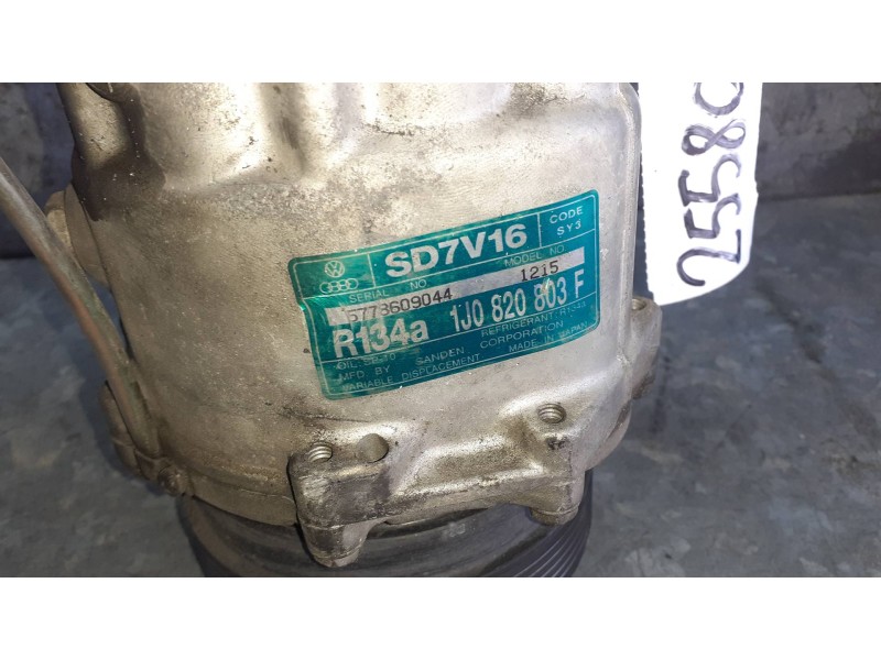 Recambio de compresor aire acondicionado para seat ibiza (6k1) referencia OEM IAM 1J0820803F SANDEN 2 PINES