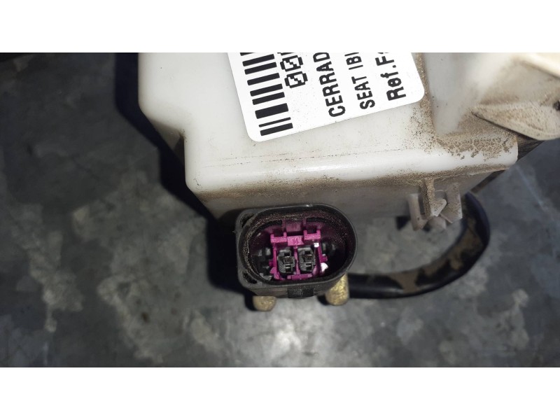 Recambio de cerradura puerta delantera izquierda para seat ibiza (6k1) referencia OEM IAM 6K4837015D  2 PINES