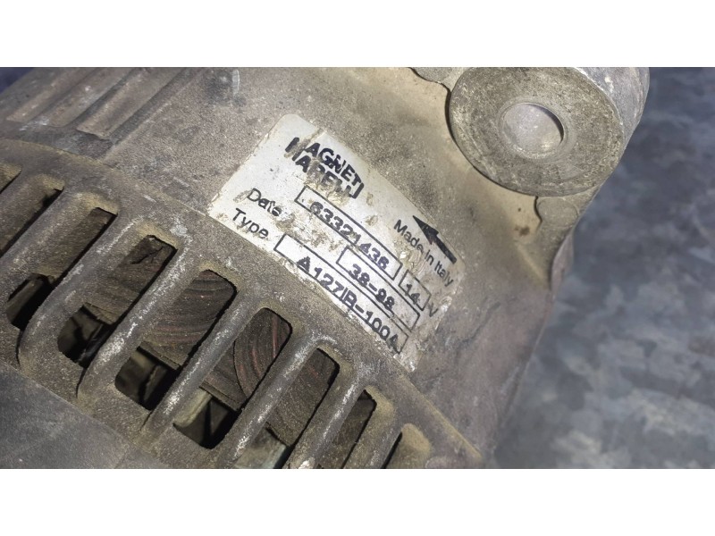 Recambio de alternador para fiat multipla (186) 1.9 jtd 110 elx eleganza referencia OEM IAM 63321438  