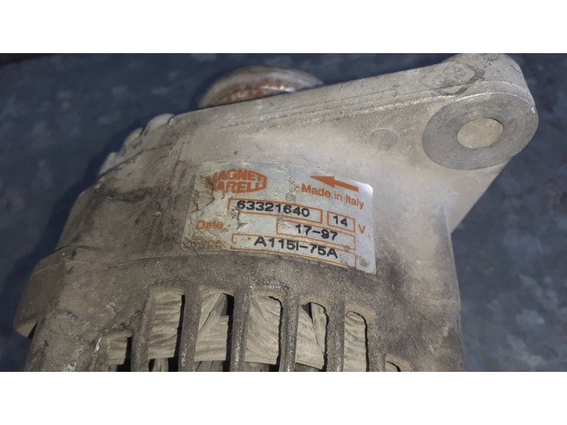 Recambio de alternador para fiat brava (182) referencia OEM IAM 63321640  