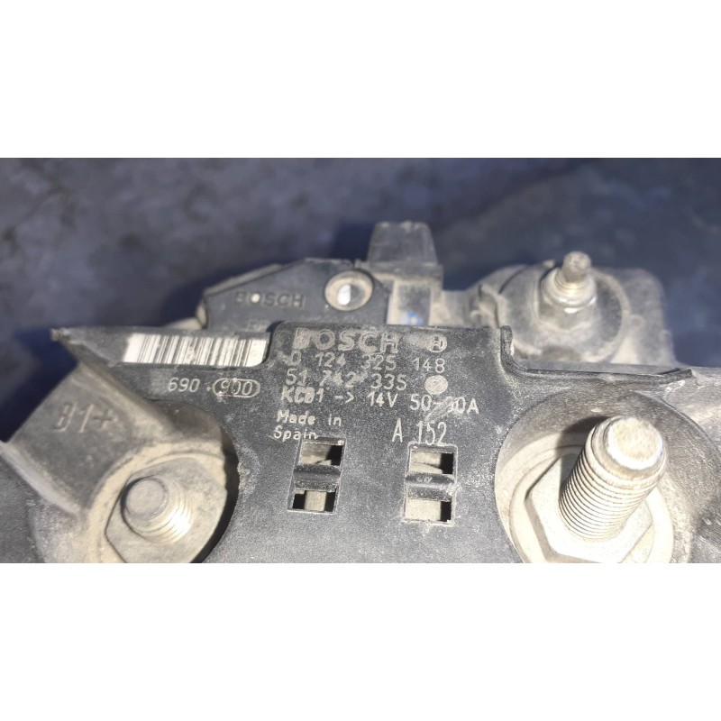 Recambio de alternador para alfa romeo 147 (190) 1.6 ts 105 sport referencia OEM IAM 0124325148  