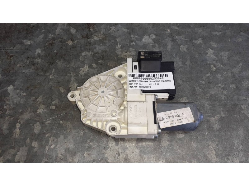 Recambio de motor elevalunas delantero izquierdo para seat ibiza (6l1) referencia OEM IAM 6L2959802A  