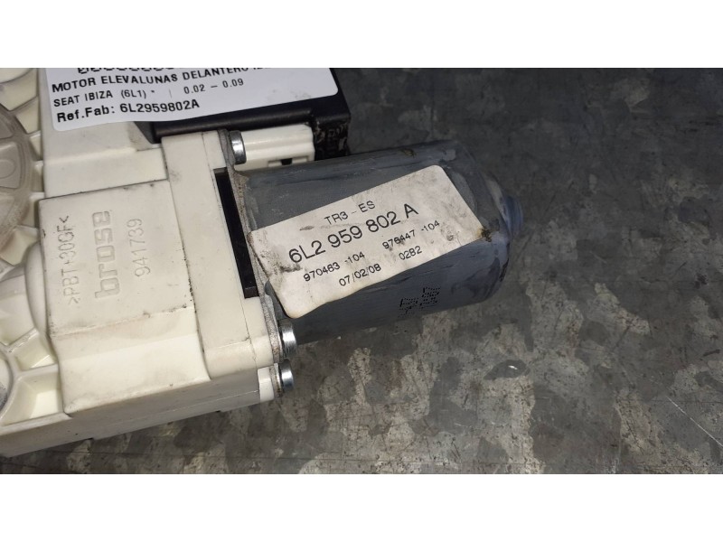 Recambio de motor elevalunas delantero izquierdo para seat ibiza (6l1) referencia OEM IAM 6L2959802A  