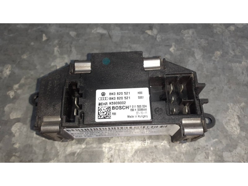 Recambio de resistencia calefaccion para audi a4 ber. (b8) básico referencia OEM IAM 8K0820521  