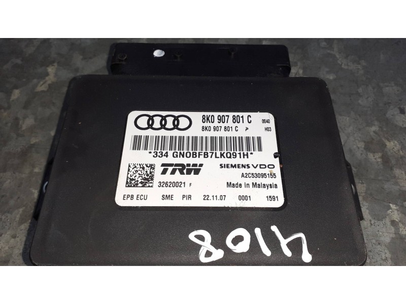 Recambio de centralita cierre para audi a4 ber. (b8) básico referencia OEM IAM 8K0907801C  