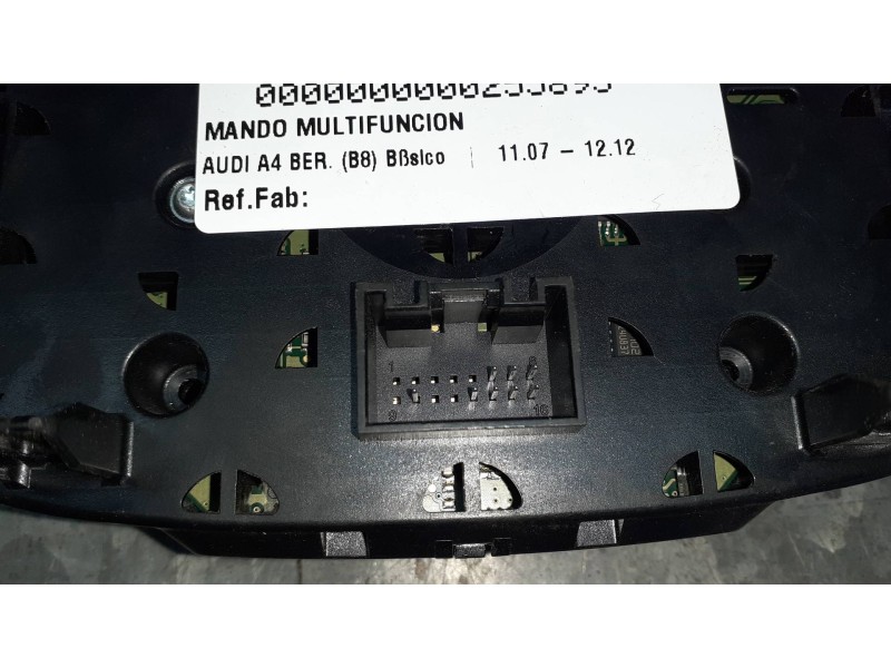 Recambio de mando multifuncion para audi a4 ber. (b8) básico referencia OEM IAM   