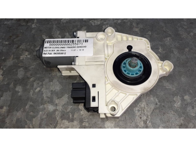 Recambio de motor elevalunas trasero derecho para audi a4 ber. (b8) básico referencia OEM IAM 8K0959812  