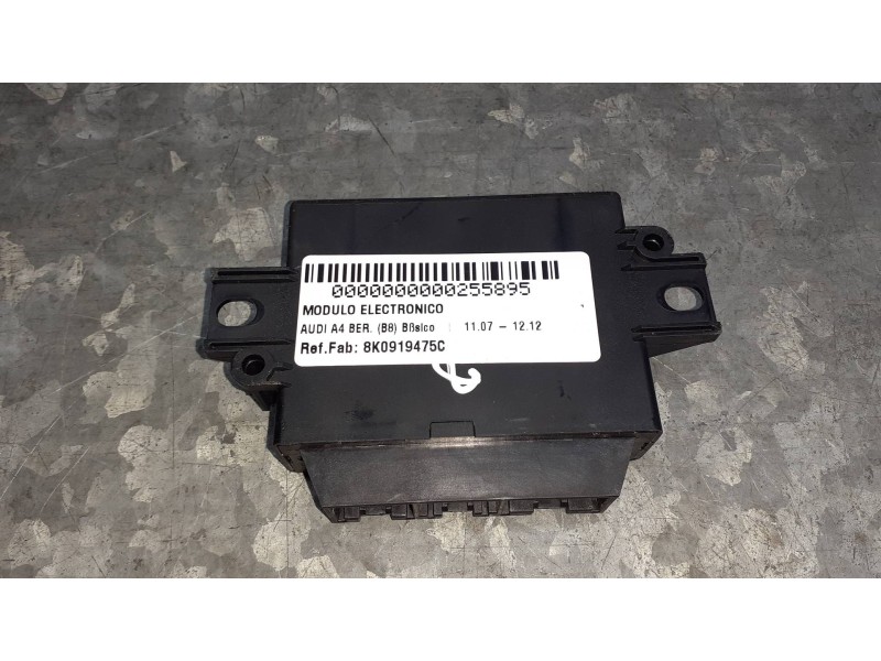 Recambio de modulo electronico para audi a4 ber. (b8) básico referencia OEM IAM 8K0919475C  CONTROL SENSORES APARCAMIENTO