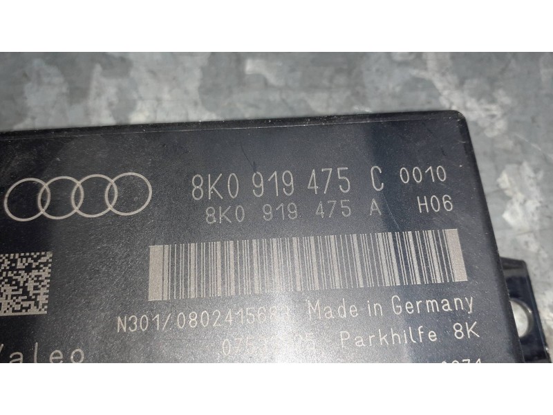 Recambio de modulo electronico para audi a4 ber. (b8) básico referencia OEM IAM 8K0919475C  CONTROL SENSORES APARCAMIENTO