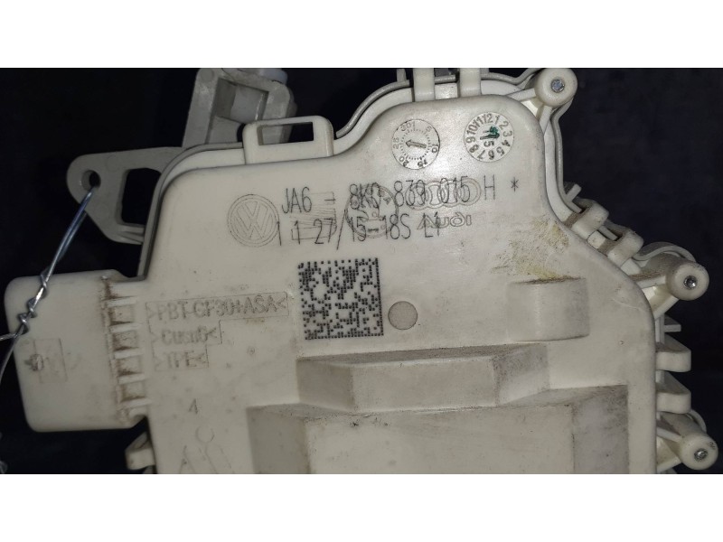 Recambio de cerradura puerta trasera izquierda para audi a4 berlina (8w2) referencia OEM IAM   5 PINES