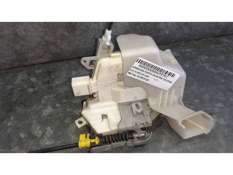Recambio de cerradura puerta delantera izquierda para audi a4 berlina (8w2) referencia OEM IAM 8J1837015F  6 PINES