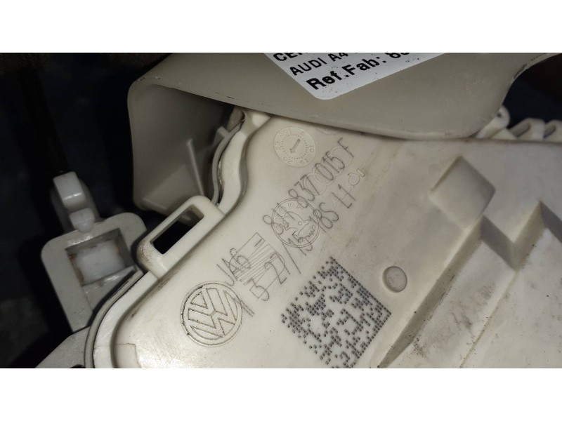 Recambio de cerradura puerta delantera izquierda para audi a4 berlina (8w2) referencia OEM IAM 8J1837015F  6 PINES
