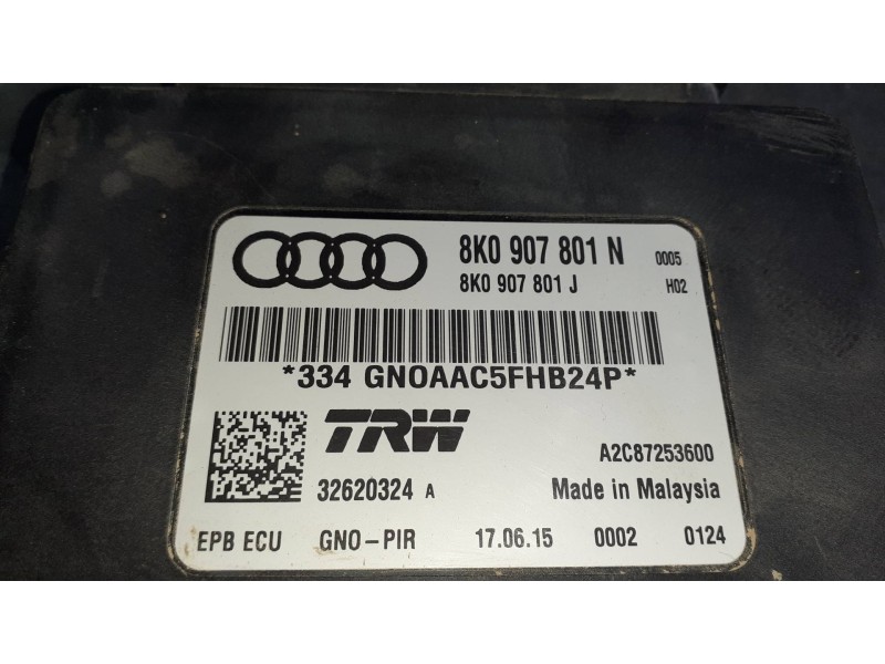 Recambio de modulo electronico para audi a4 berlina (8w2) referencia OEM IAM 8K0907801N  FRENO DE MANO