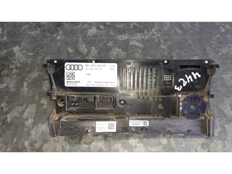 Recambio de mando climatizador para audi a4 berlina (8w2) referencia OEM IAM 8K1820043AS  