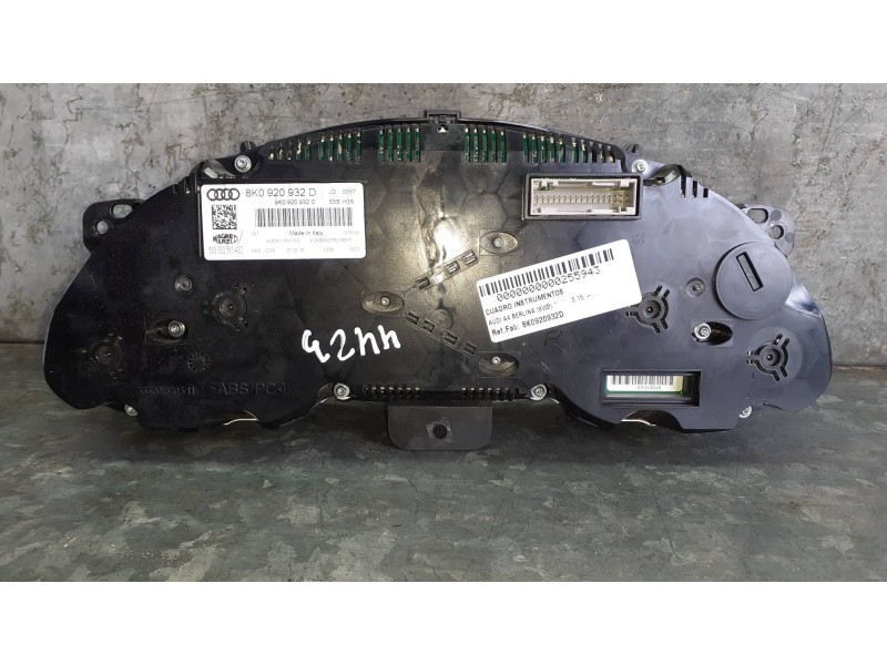 Recambio de cuadro instrumentos para audi a4 berlina (8w2) referencia OEM IAM 8K0920932D  