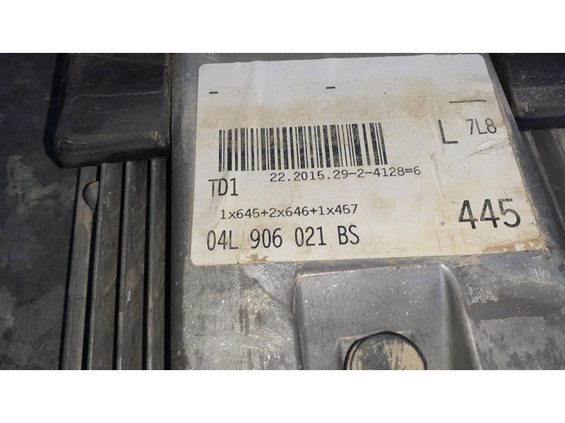 Recambio de centralita motor uce para audi a4 berlina (8w2) referencia OEM IAM 04L906021BS  