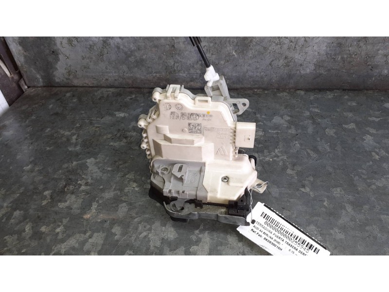 Recambio de cerradura puerta trasera derecha para audi a4 berlina (8w2) referencia OEM IAM 8K0839016H  5 PINES