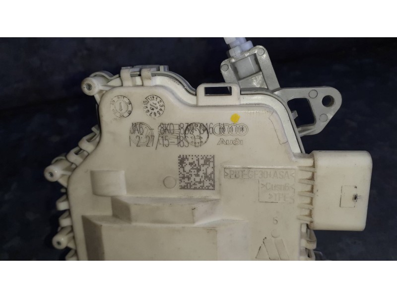 Recambio de cerradura puerta trasera derecha para audi a4 berlina (8w2) referencia OEM IAM 8K0839016H  5 PINES