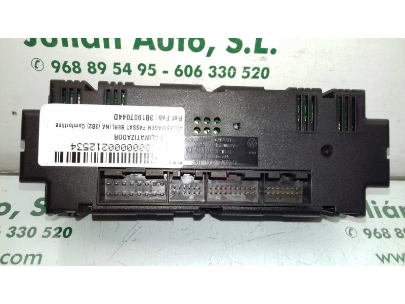 Recambio de mando climatizador para volkswagen passat berlina (3b2) comfortline referencia OEM IAM 3B1907044D  