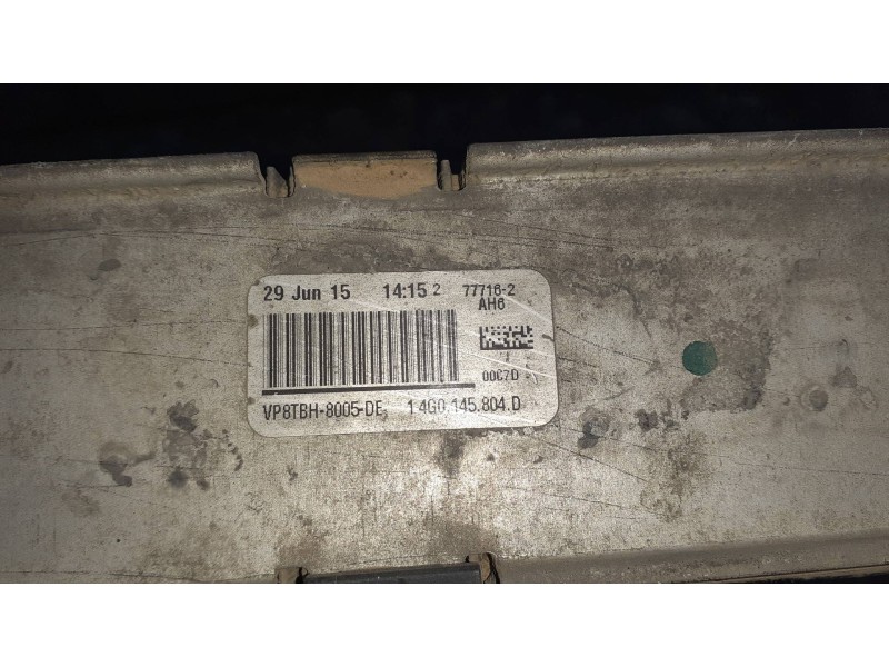 Recambio de radiador agua para audi a4 berlina (8w2) referencia OEM IAM 4G0145804D  