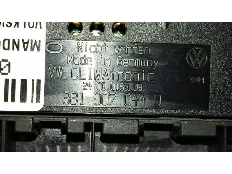 Recambio de mando climatizador para volkswagen passat berlina (3b2) comfortline referencia OEM IAM 3B1907044D  