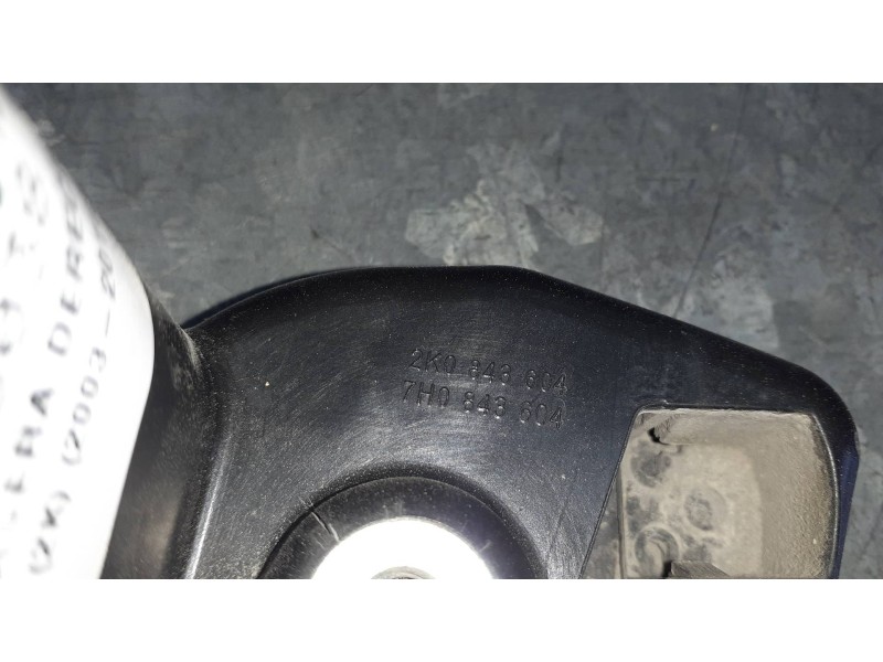 Recambio de cerradura puerta trasera derecha para volkswagen caddy ka/kb (2k) referencia OEM IAM 2K0843604  