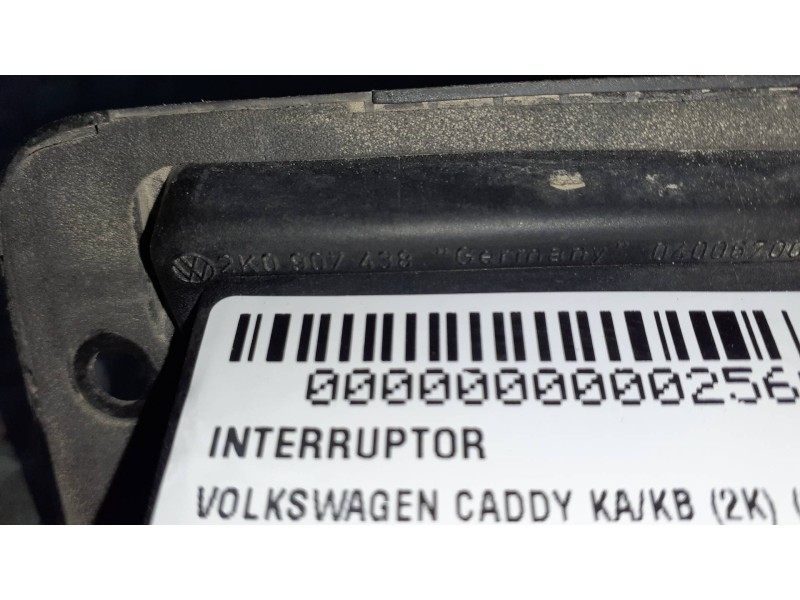 Recambio de interruptor para volkswagen caddy ka/kb (2k) referencia OEM IAM 2K0907438  6 PINES