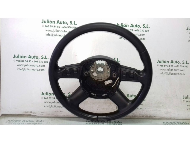 Recambio de volante para audi a6 berlina (4f2) 3.0 tdi quattro (171kw) referencia OEM IAM 4F0419091AH1KT  PIEL