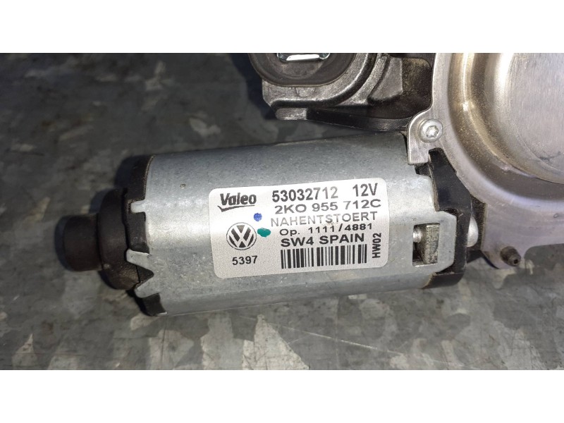Recambio de motor limpia trasero para volkswagen caddy ka/kb (2k) referencia OEM IAM 2K0955712C  4 PINES