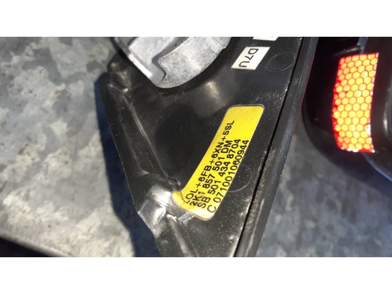 Recambio de retrovisor izquierdo para volkswagen caddy ka/kb (2k) referencia OEM IAM 2K1857501DM  ELECTRICO