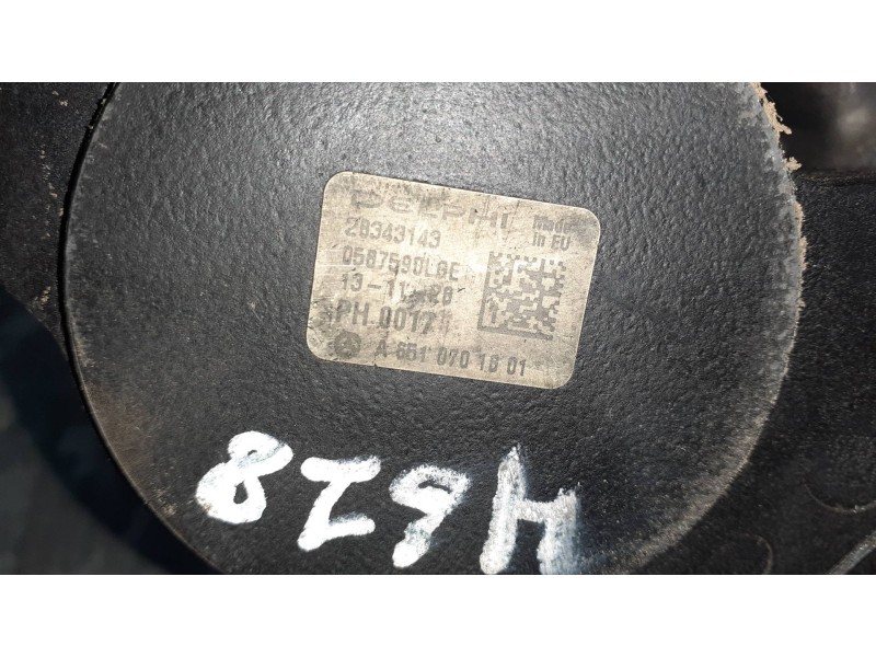 Recambio de bomba inyeccion para mercedes-benz clase e (w212) lim. referencia OEM IAM A6510701801  2 PINES