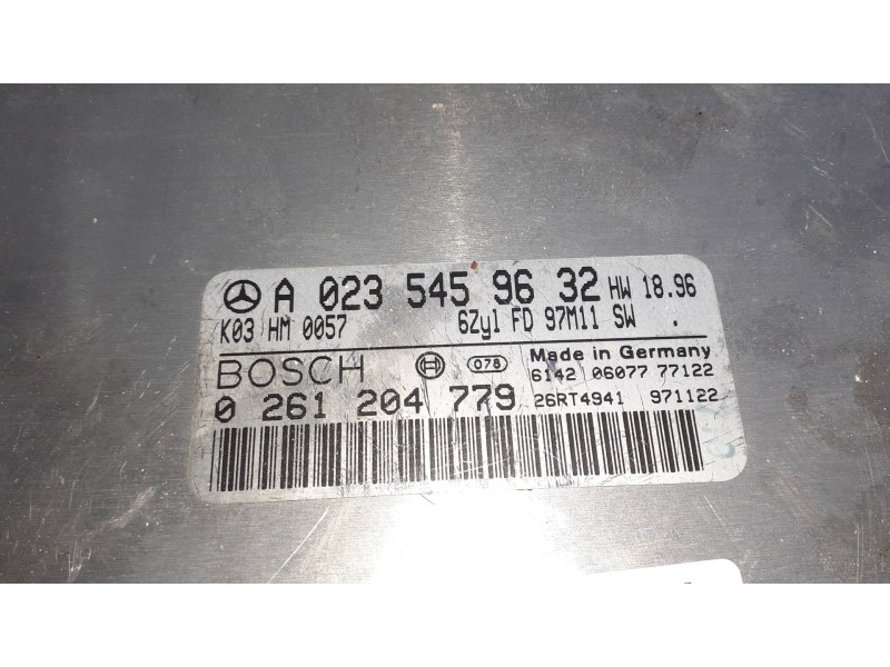 Recambio de centralita motor uce para mercedes-benz clase clk (w208) coupe referencia OEM IAM A0235459632  0261204779
