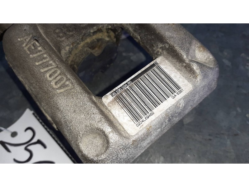 Recambio de pinza de freno trasera derecha para peugeot rifter referencia OEM IAM AE777007 2 PINES 9819059480