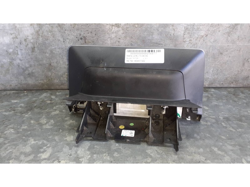 Recambio de pantalla multifuncion para peugeot rifter referencia OEM IAM 98345773ZD  