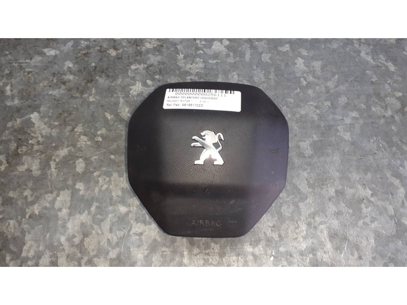 Recambio de airbag delantero izquierdo para peugeot rifter referencia OEM IAM 98185172ZD  