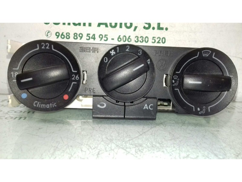 Recambio de mando calefaccion / aire acondicionado para volkswagen polo (9n1) trendline referencia OEM IAM 6Q0820045E BEHR 
