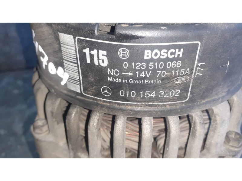 Recambio de alternador para mercedes-benz clase clk (w208) coupe referencia OEM IAM 0101543202 0123510068 115A