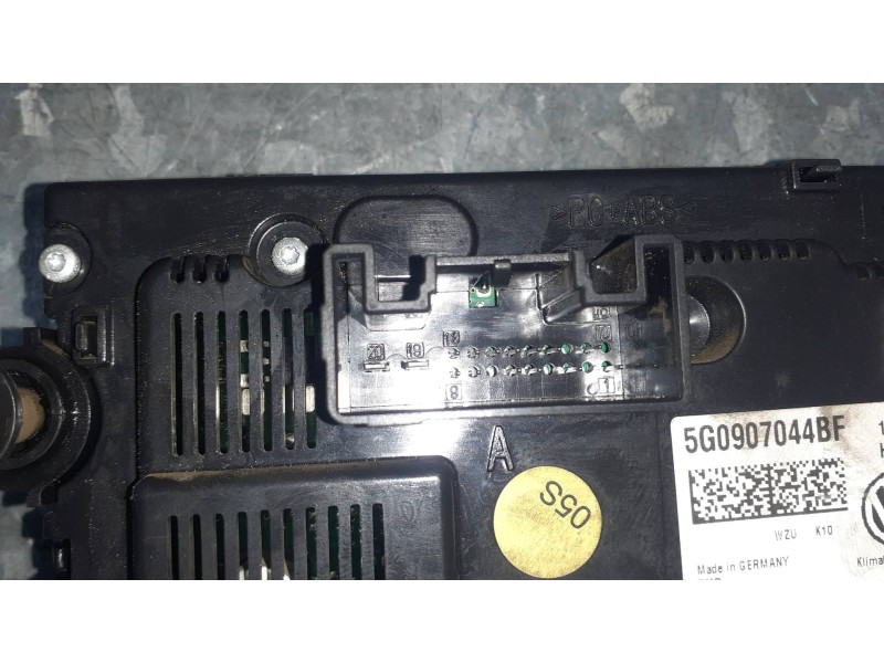 Recambio de mando climatizador para volkswagen touran (5t1) referencia OEM IAM 5G0907044BF  