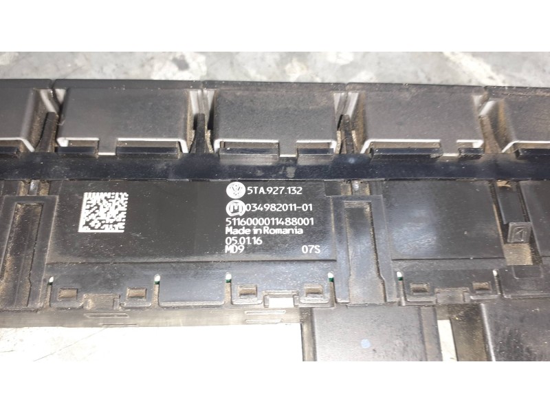 Recambio de interruptor para volkswagen touran (5t1) referencia OEM IAM 5TA927132  ARRANQUE AUTOMATICO