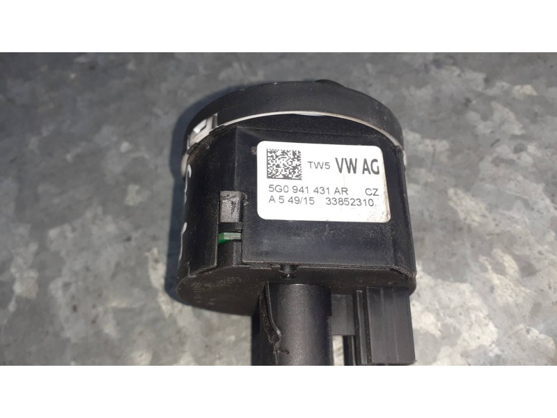 Recambio de mando luces para volkswagen touran (5t1) referencia OEM IAM 5G0941431AR  8 PINES