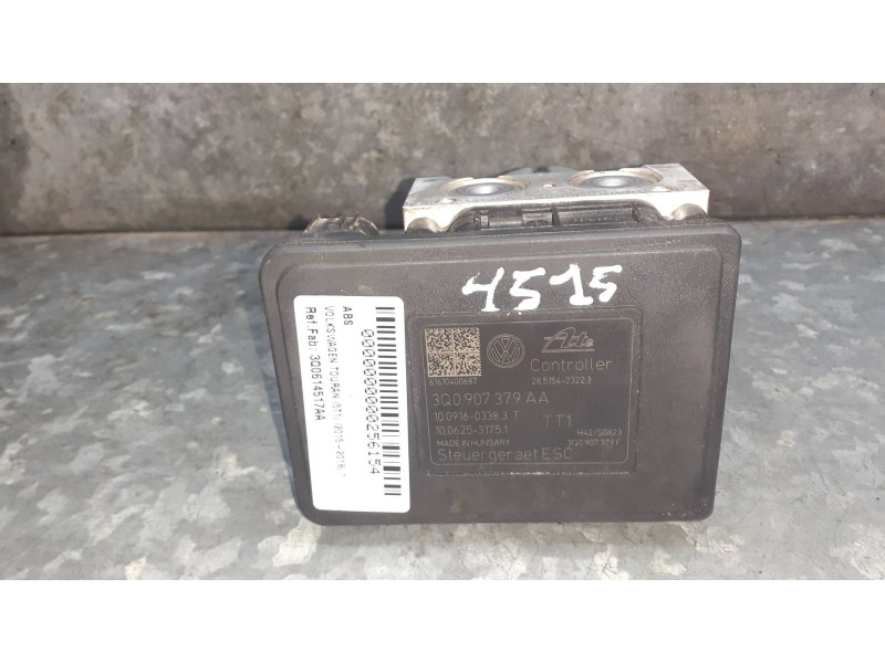 Recambio de abs para volkswagen touran (5t1) referencia OEM IAM 3Q0614517AA  