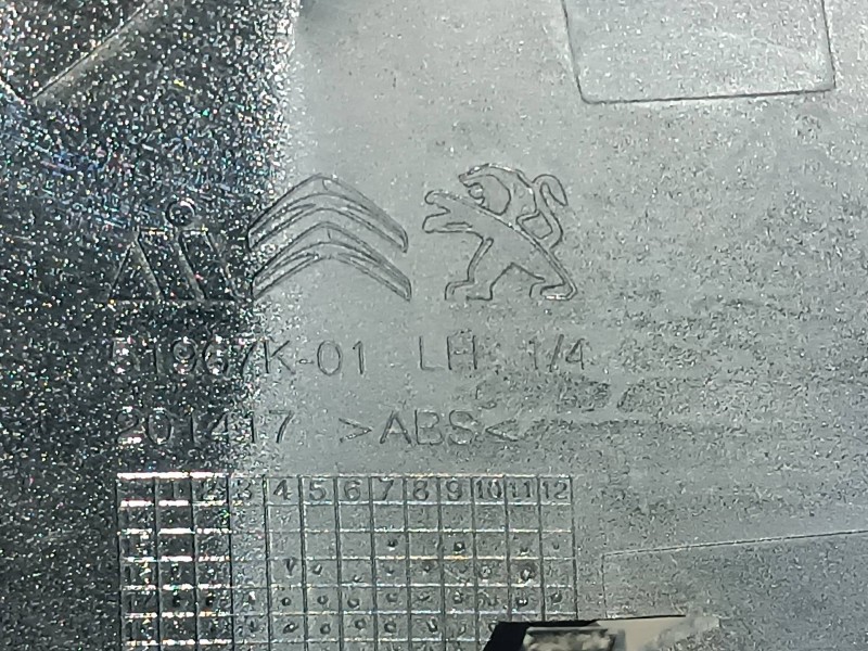 Recambio de carcasa retrovisor izquierdo para peugeot rifter referencia OEM IAM 51967K01 201417 